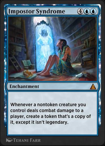 Impostor Syndrome OM1-32 Through the Omenpaths Magic card
