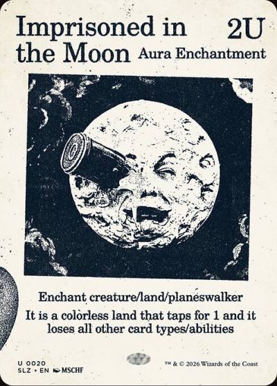 Imprisoned in the Moon SLZ-20 The Zeta Set Magic card