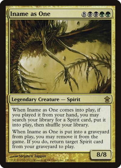 Iname as One 151 Saviors of Kamigawa Magic card