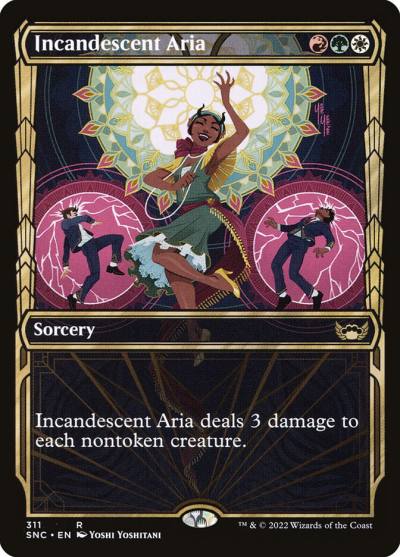 Incandescent Aria SNC-311 Streets of New Capenna Magic card