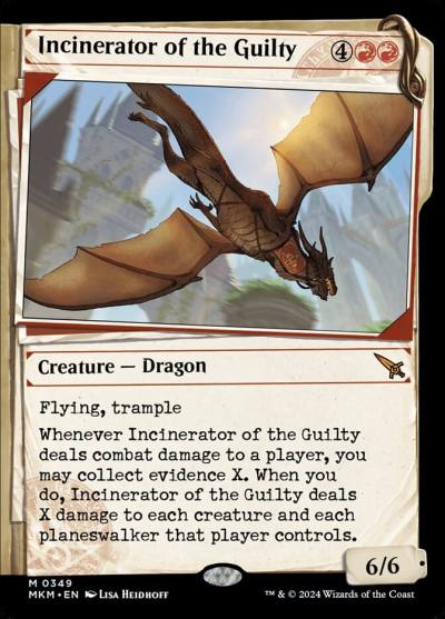 Incinerator of the Guilty MKM-349 Murders at Karlov Manor Magic card