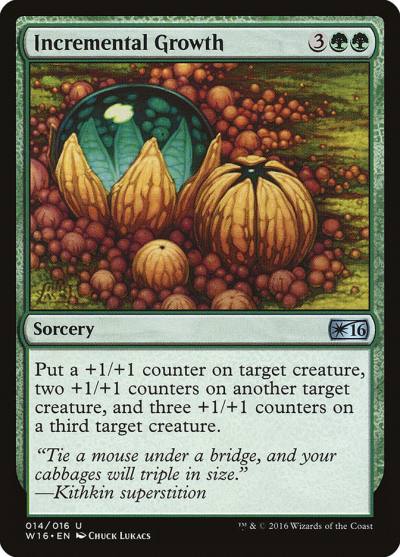 Incremental Growth W16-14 Welcome Deck 2016 Magic card