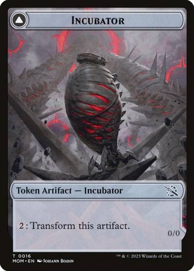 Incubator // Phyrexian TMOM-16 March of the Machine Tokens Magic card