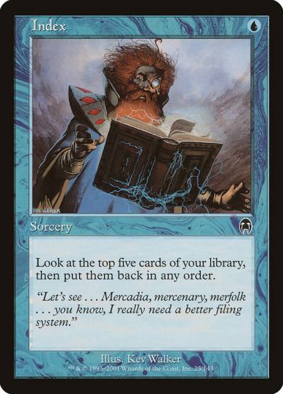 Index APC-25 Apocalypse Magic card