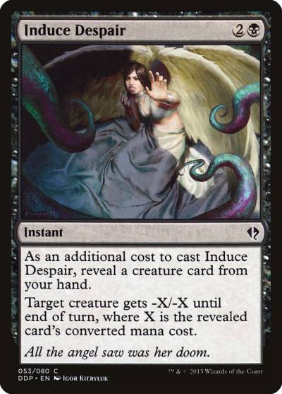 Induce Despair DDP-53 Duel Decks: Zendikar vs. Eldrazi Magic card