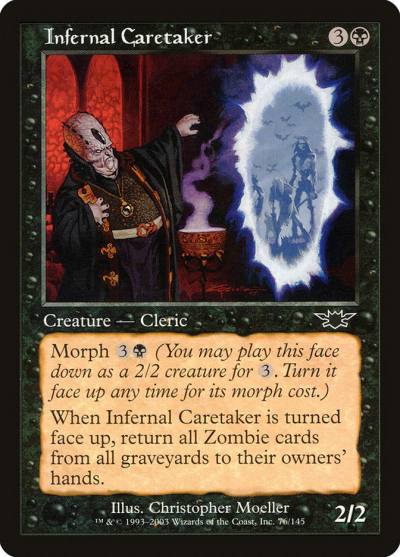 Infernal Caretaker LGN-76 Legions Magic card