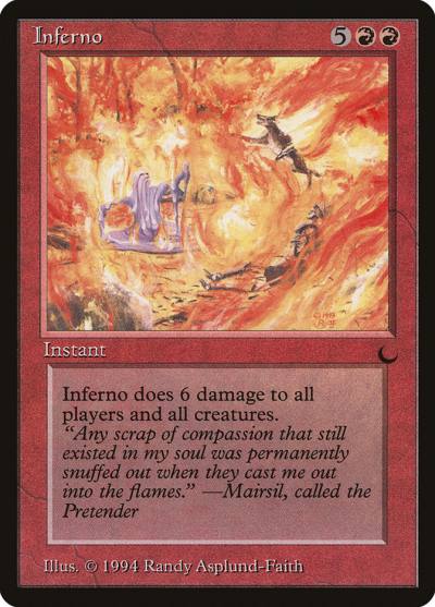 Inferno DRK-71 The Dark Magic card