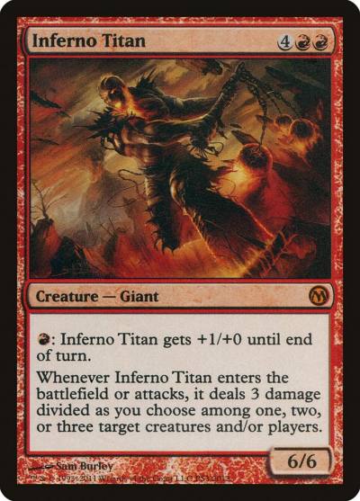 Inferno Titan PDP12-3 Duels of the Planeswalkers 2012 Promos Magic card