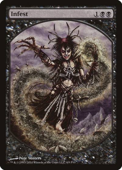 Infest P10-4 Magic Player Rewards 2010 Magic card