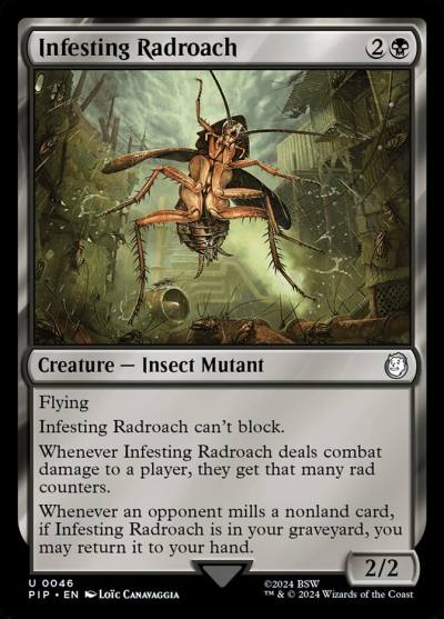 Infesting Radroach PIP-46 Fallout Magic card