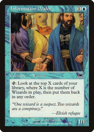 Information Dealer ONS-88 Onslaught Magic card