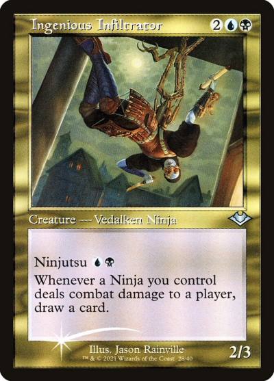 Ingenious Infiltrator H1R-28 Modern Horizons 1 Timeshifts Magic card