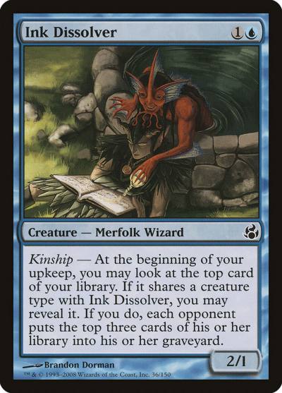 Ink Dissolver MOR-36 Morningtide Magic card
