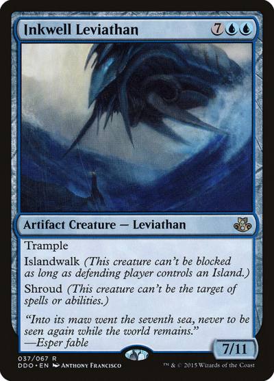 Inkwell Leviathan DDO-37 Duel Decks: Elspeth vs. Kiora Magic card