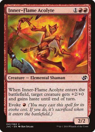 Inner-Flame Acolyte JVC-41 Duel Decks Anthology: Jace vs. Chandra Magic card