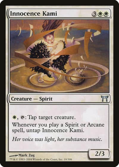 Innocence Kami 18 Champions of Kamigawa Magic card