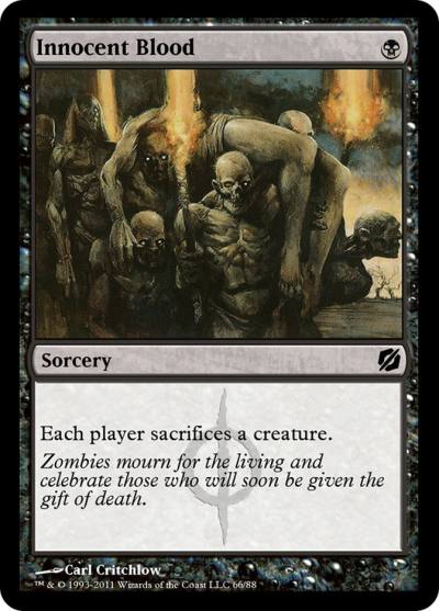 Innocent Blood TD2-66 Duel Decks: Mirrodin Pure vs. New Phyrexia Magic card