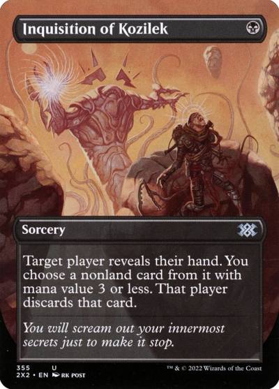 Inquisition of Kozilek 2X2-355 Double Masters 2022 Magic card