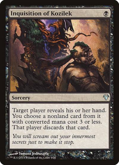 Inquisition of Kozilek MD1-4 Modern Event Deck 2014 Magic card