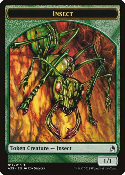 Insect TA25-12 Masters 25 Tokens Magic card