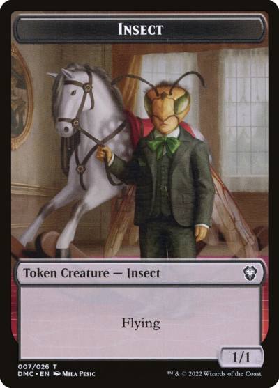 Insect TDMU-7 Dominaria United Tokens Magic card