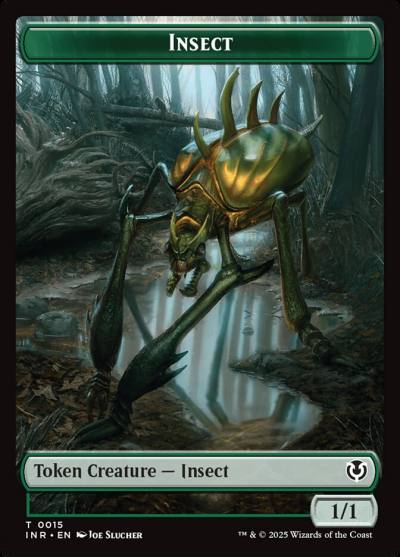 Insect TINR-15 Innistrad Remastered Tokens Magic card
