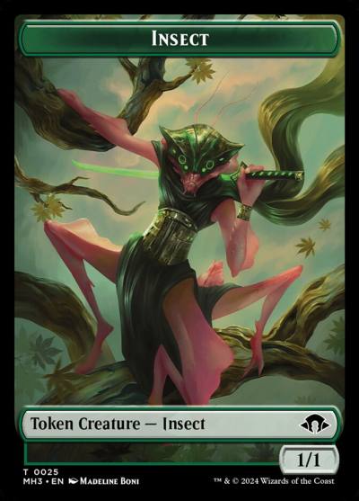 Insect TMH3-25 Modern Horizons 3 Tokens Magic card