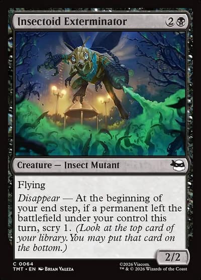 Insectoid Exterminator 64 Teenage Mutant Ninja Turtles Magic card