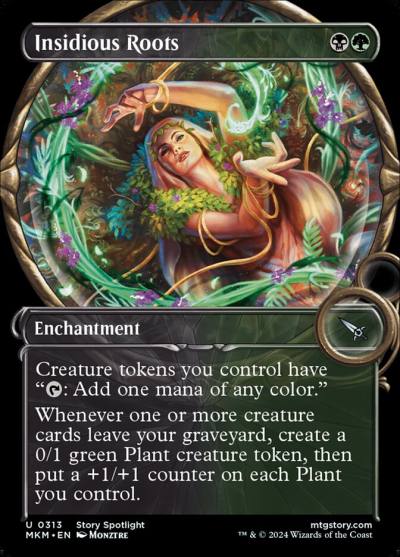 Insidious Roots MKM-313 Murders at Karlov Manor Magic card