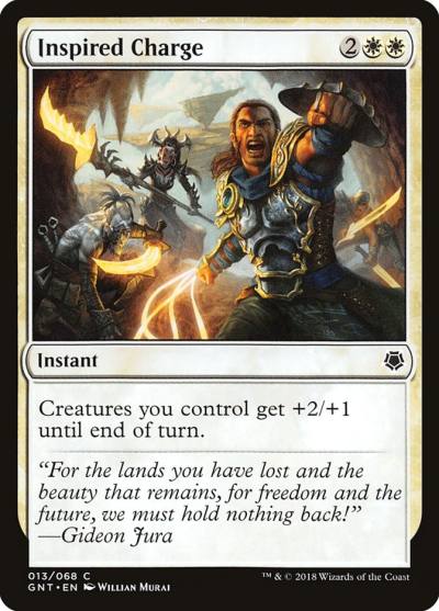 Inspired Charge GNT-13 Game Night Magic card