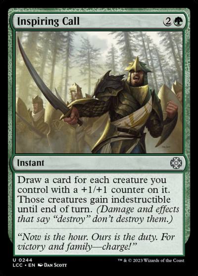 Inspiring Call LCC-244 The Lost Caverns of Ixalan Commander Magic card