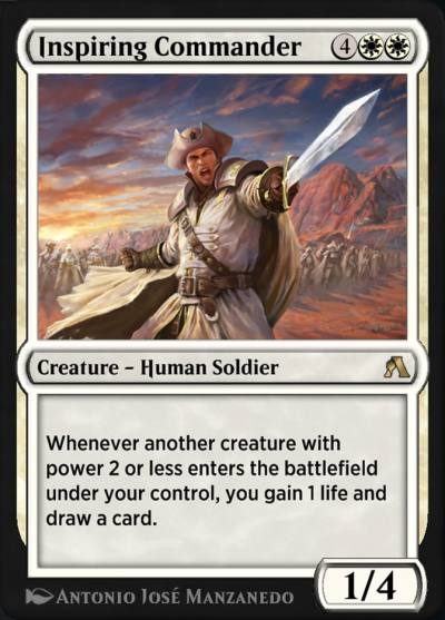 Inspiring Commander OANA-4 Arena New Player Experience Cards Magic card