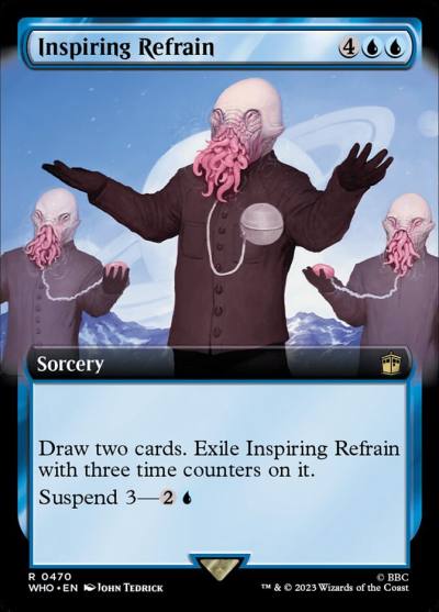 Inspiring Refrain WHO-470 Doctor Who Magic card