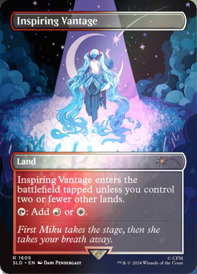 Inspiring Vantage SLD-1605STAR Secret Lair Drop Magic card