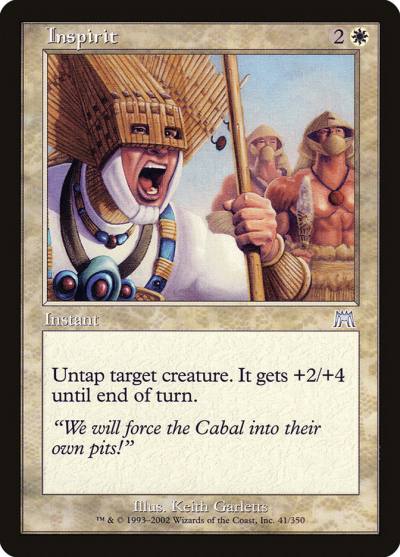 Inspirit ONS-41 Onslaught Magic card