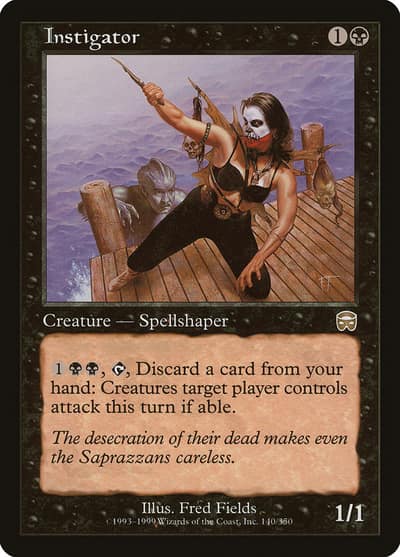 Instigator MMQ-140 Mercadian Masques Magic card