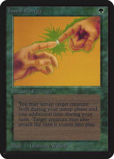 Instill Energy LEA-202 Limited Edition Alpha Magic card