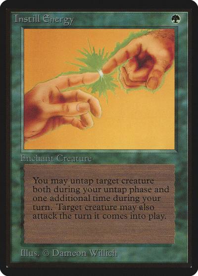 Instill Energy LEB-203 Limited Edition Beta Magic card