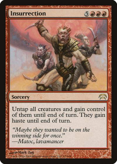 Insurrection HOP-57 Planechase Magic card