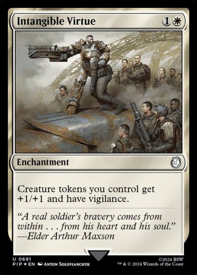 Intangible Virtue PIP-691 Fallout Magic card