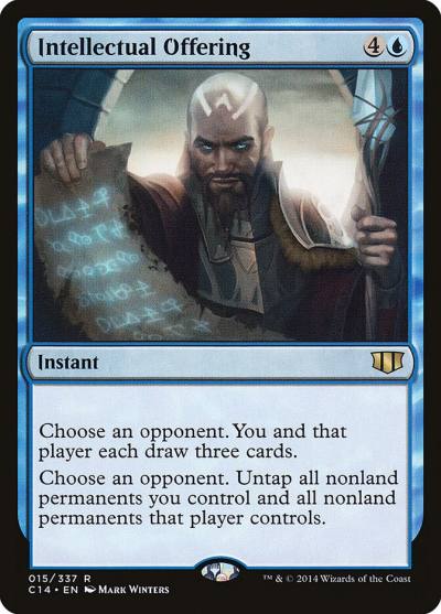 Intellectual Offering C14-15 Commander 2014 Magic card