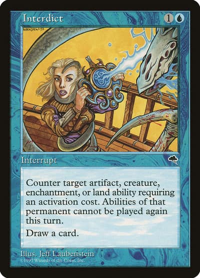 Interdict TMP-69 Tempest Magic card