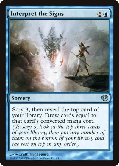 Interpret the Signs JOU-43 Journey into Nyx Magic card