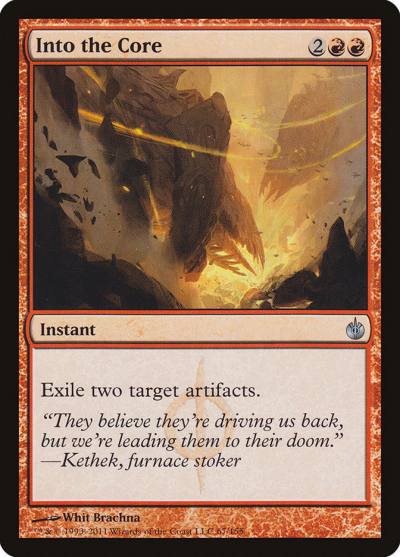Into the Core MBS-67 Mirrodin Besieged Magic card