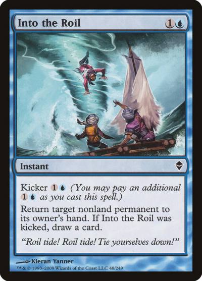 Into the Roil ZEN-48 Zendikar Magic card
