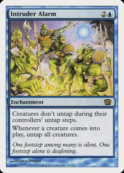 Intruder Alarm 8ED-86 Eighth Edition Magic card