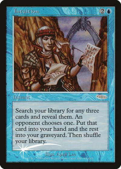 Intuition G03-1 Judge Gift Cards 2003 Magic card