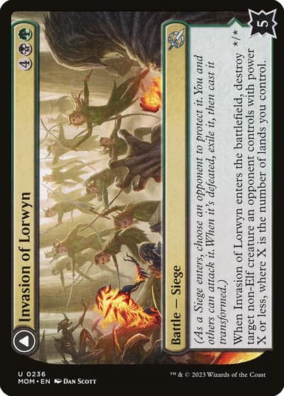 Invasion of Lorwyn // Winnowing Forces 236 March of the Machine Magic card