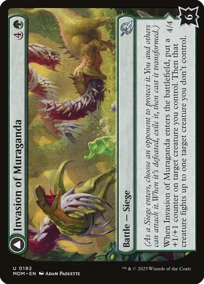 Invasion of Muraganda // Primordial Plasm 192 March of the Machine Magic card