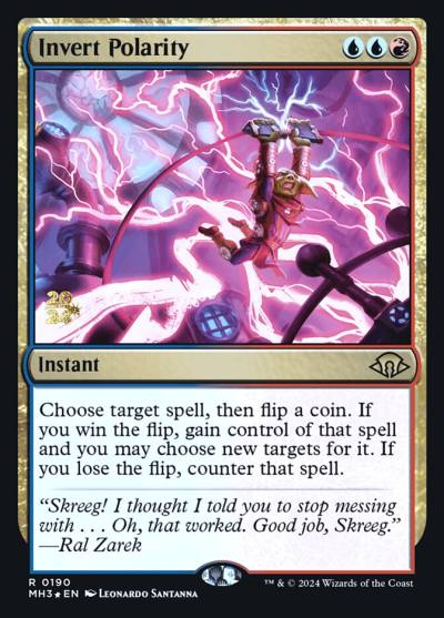 Invert Polarity PMH3-190S Modern Horizons 3 Promos Magic card